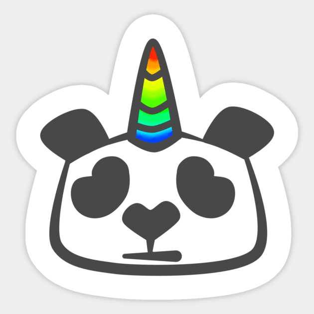 Pandacorn Sticker by Nariet